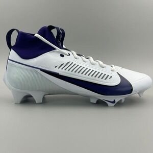 Nike Vapor Edge Pro 360 TB Men Size 12 White Purple Football Cleat FN7759104 NEW